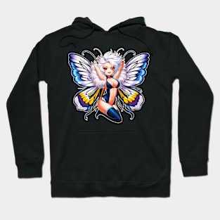 Moth Girl anime, cute giant monster kawaii anime tee Hoodie